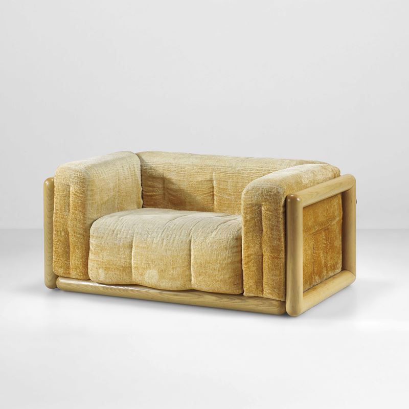 Carlo Scarpa : Divano mod. Cornaro  - Asta Fine Design - Cambi Casa d'Aste