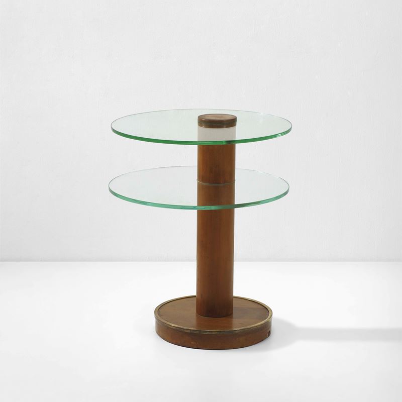 Osvaldo Borsani : Tavolo da servizio con ripiani mobili.  - Asta Fine Design - Cambi Casa d'Aste