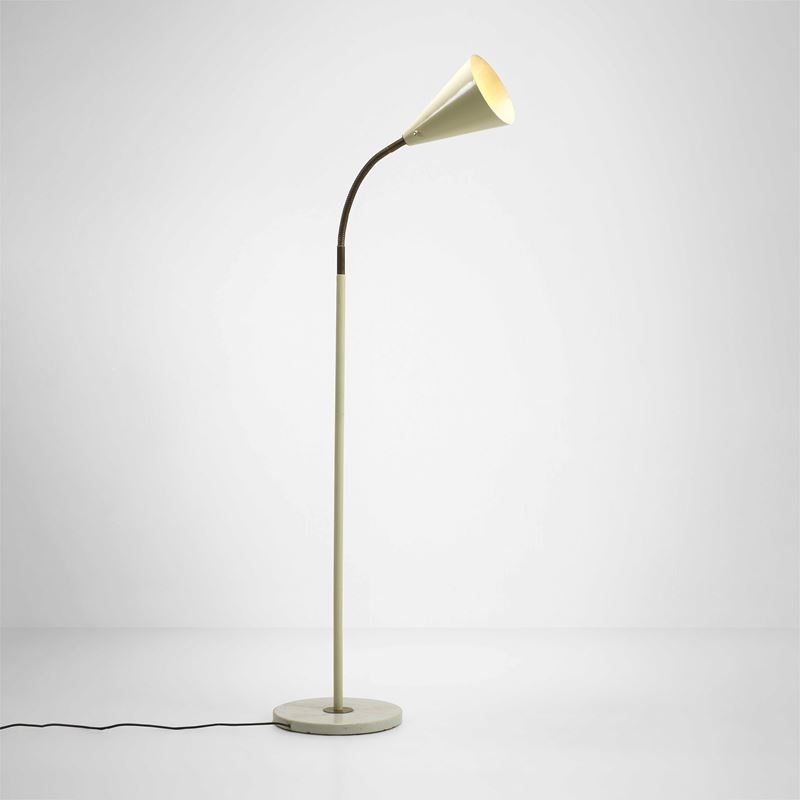 Gino Sarfatti : Lampada da terra mod. 1024.  - Asta Fine Design - Cambi Casa d'Aste