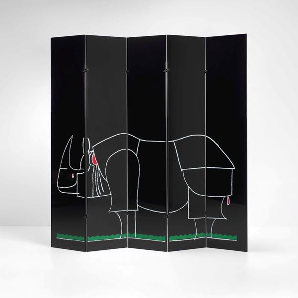 Paravento Rhinocéros