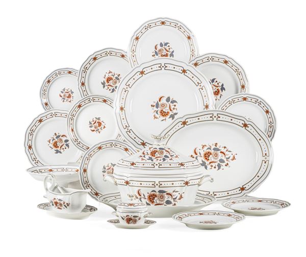 Servizio da tavola “Taormina” Doccia, Manifattura Richard Ginori, seconda metà XX secolo 