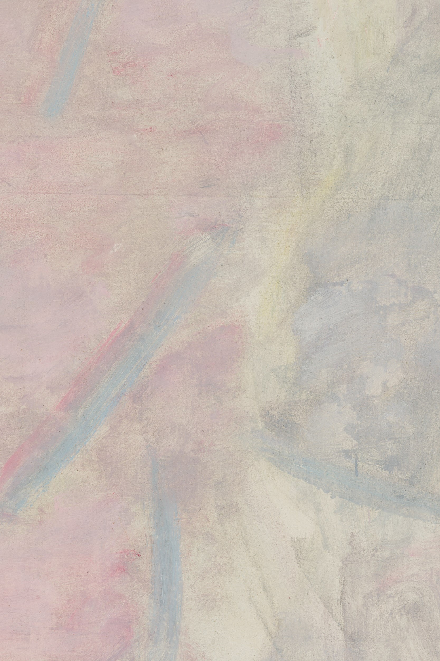 Claudio Olivieri - Senza titolo, olio su tela, 90 x 120 cm, 1959