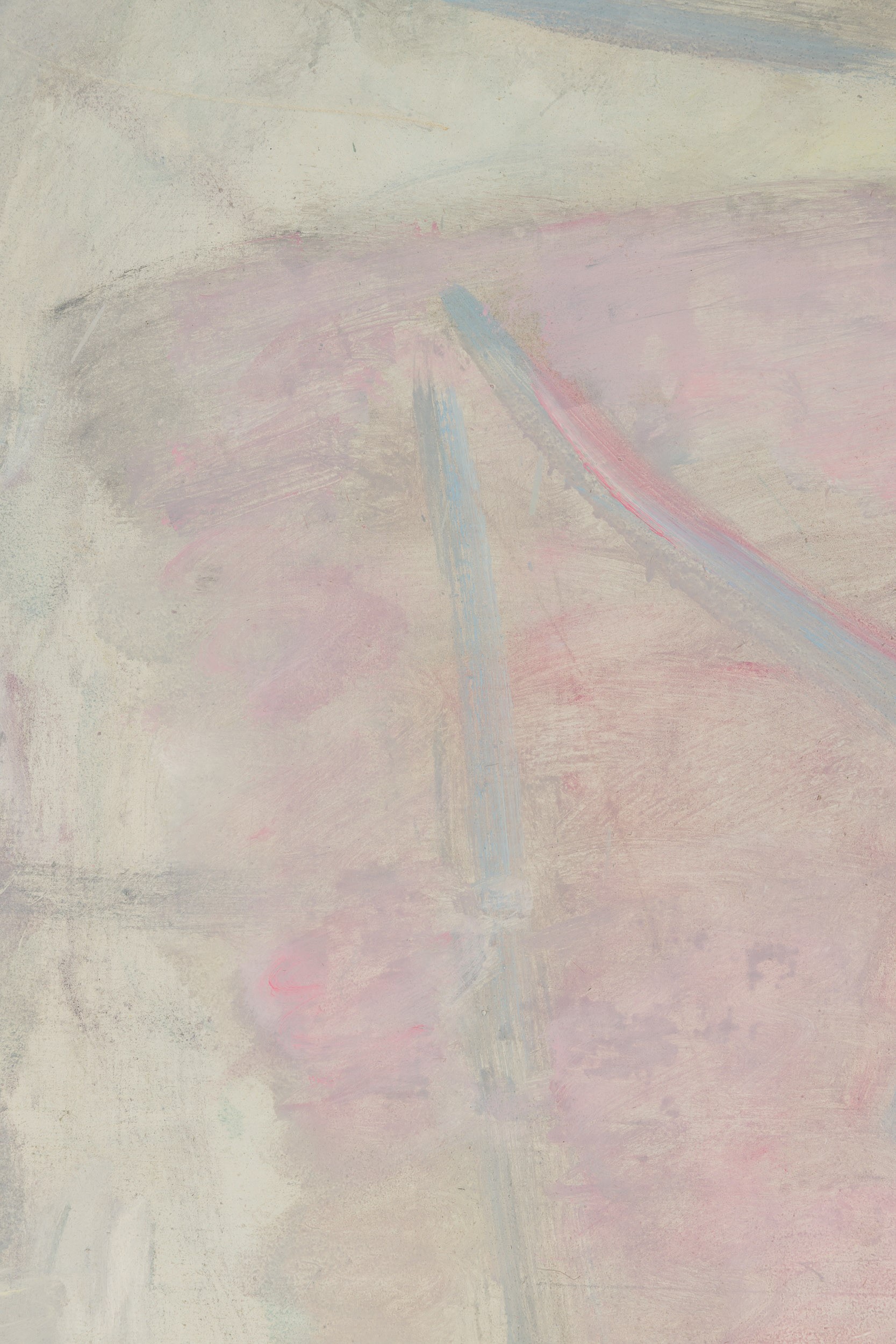 Claudio Olivieri - Senza titolo, olio su tela, 90 x 120 cm, 1959