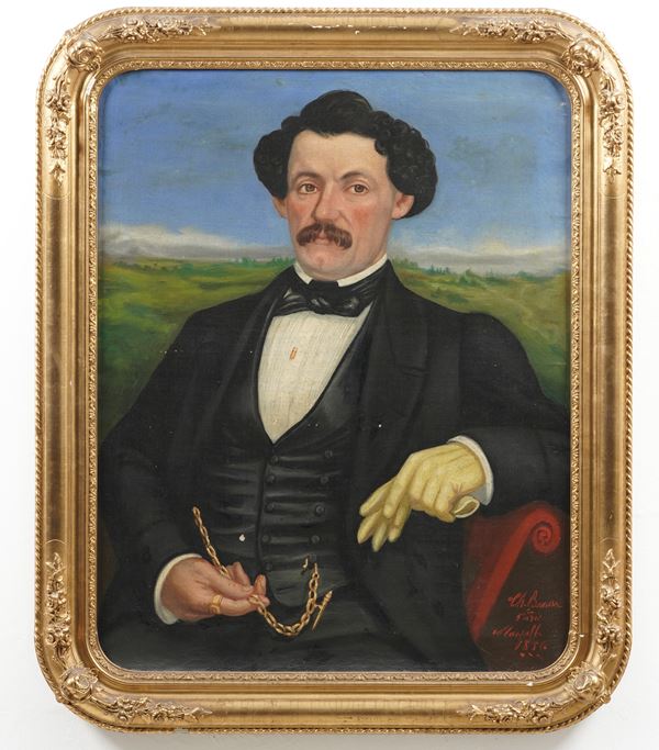 Scuola francese del XIX secolo Gentiluomo