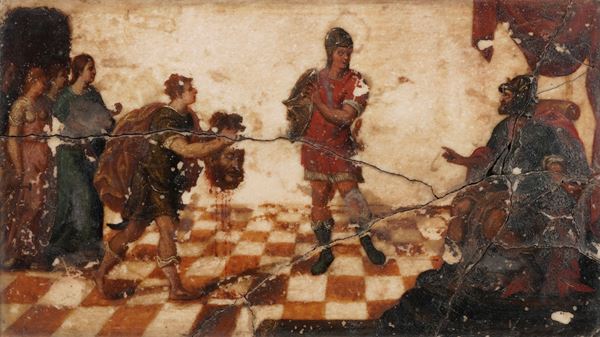 Scuola del XVII secolo Decollazione del Battista (?)
