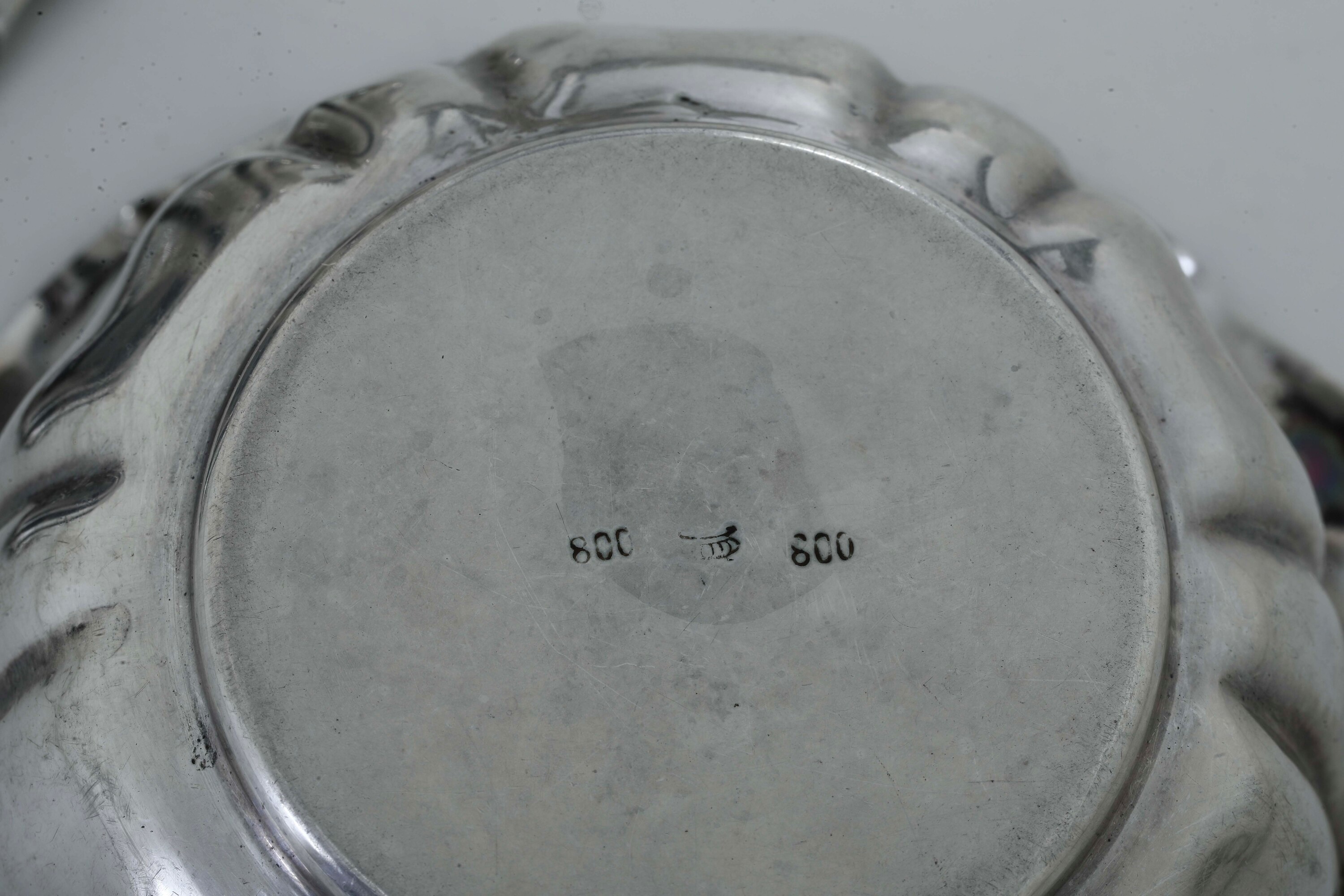 Dodici Coppette. Argenteria Milanese della Prima Metà del XX Secolo. Argentiere Umberto Malinvern...