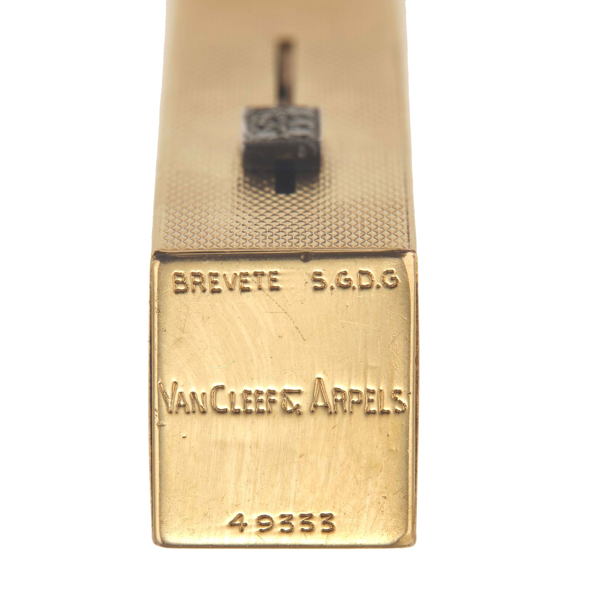 Van Cleef & Arpels, Porta rossetto in oro giallo 750/1000