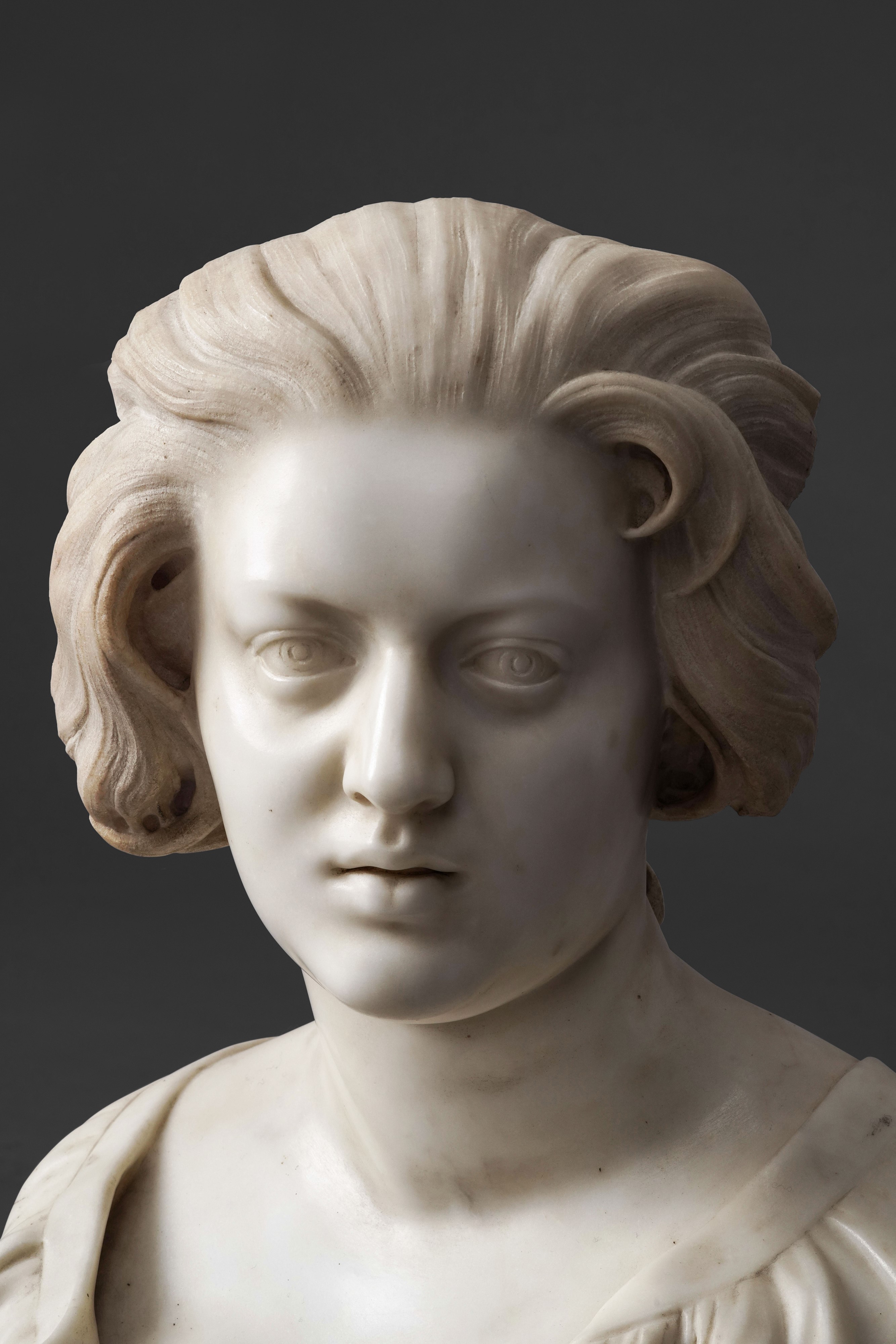 Ambito berniniano, Roma, prima metà del XVII secolo (Matteo Bonarelli 1604-1654 ?) Busto di Costa...