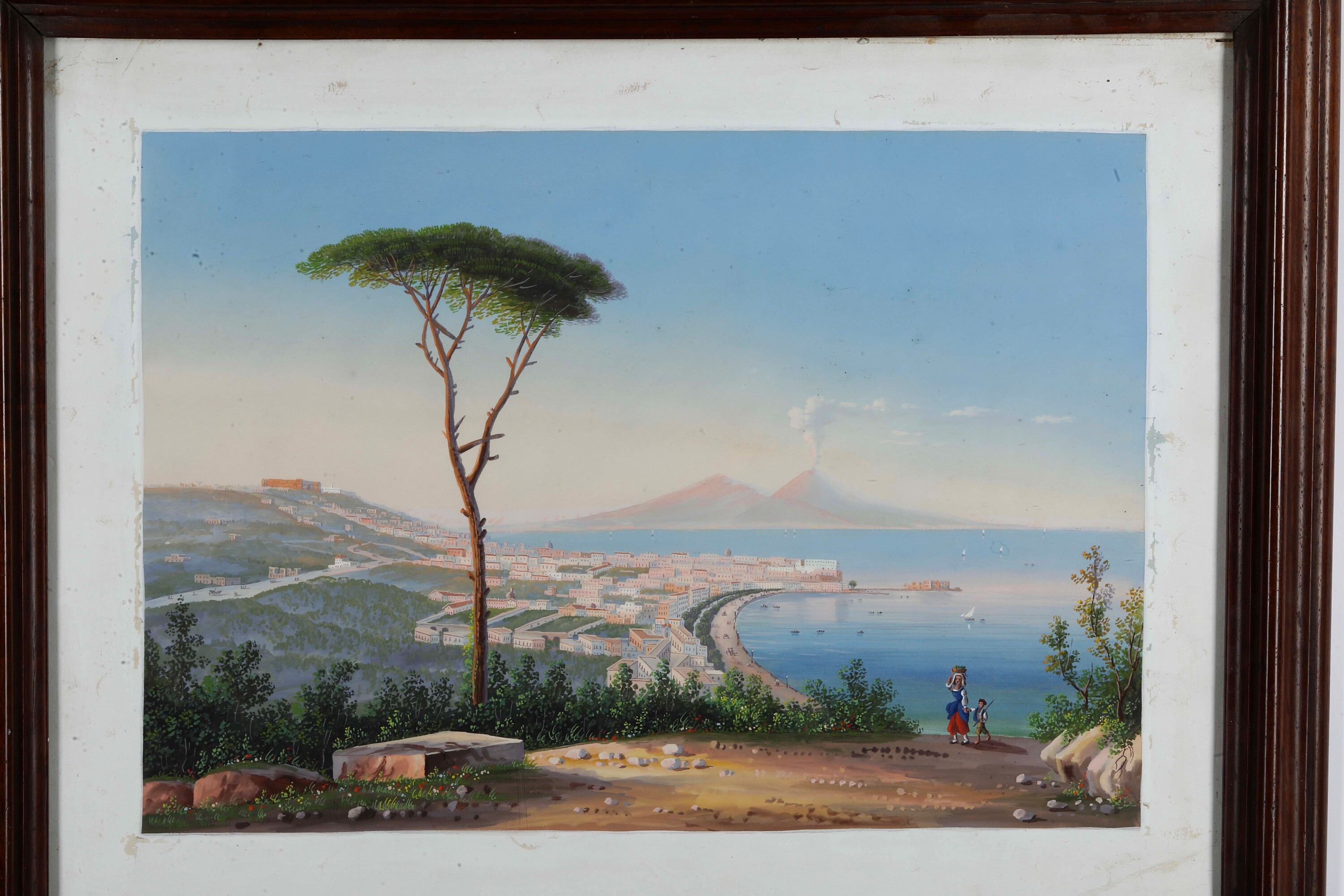 Veduta del Golfo di Napoli. XX Secolo