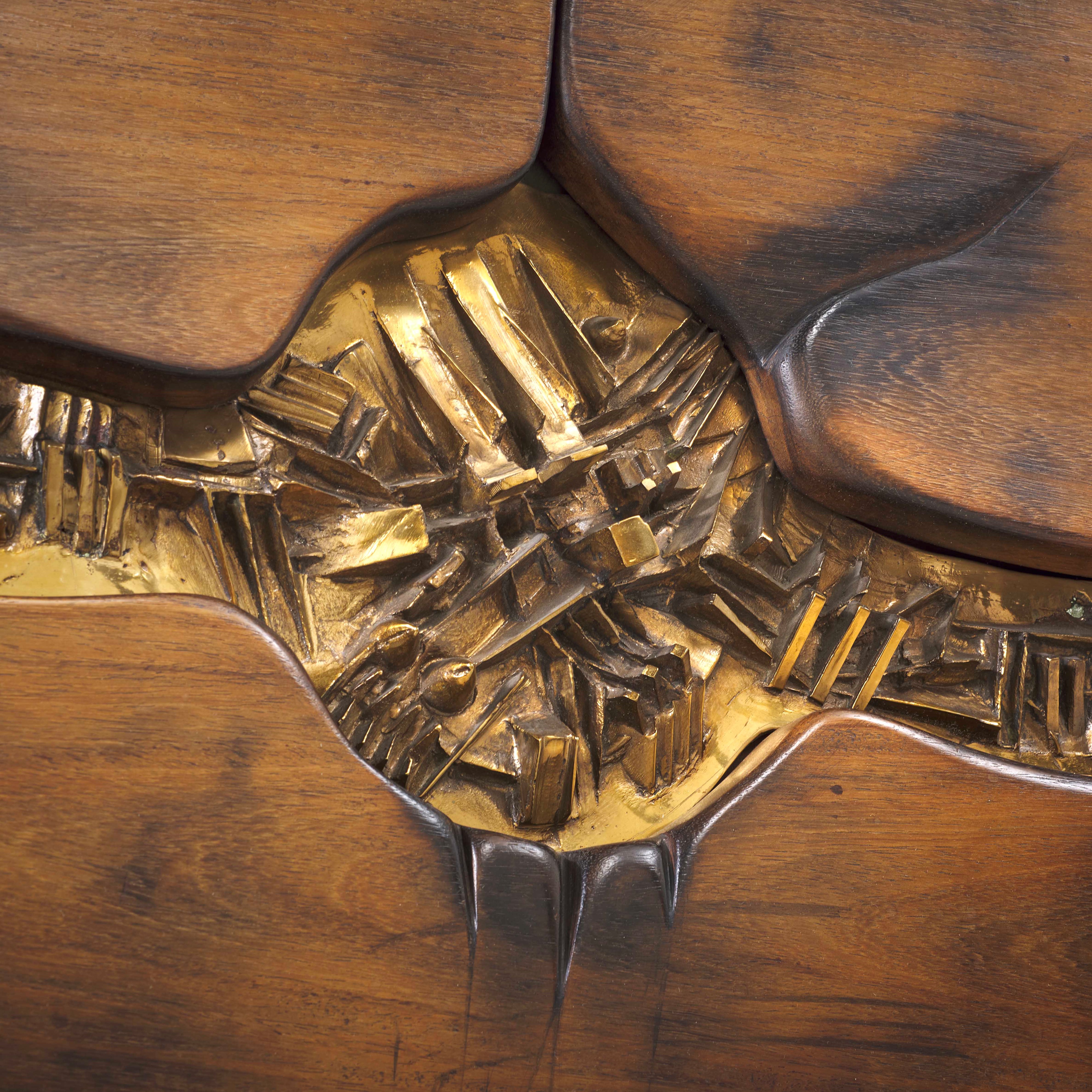 Osvaldo Borsani e Arnaldo Pomodoro - Scultura a Parete.