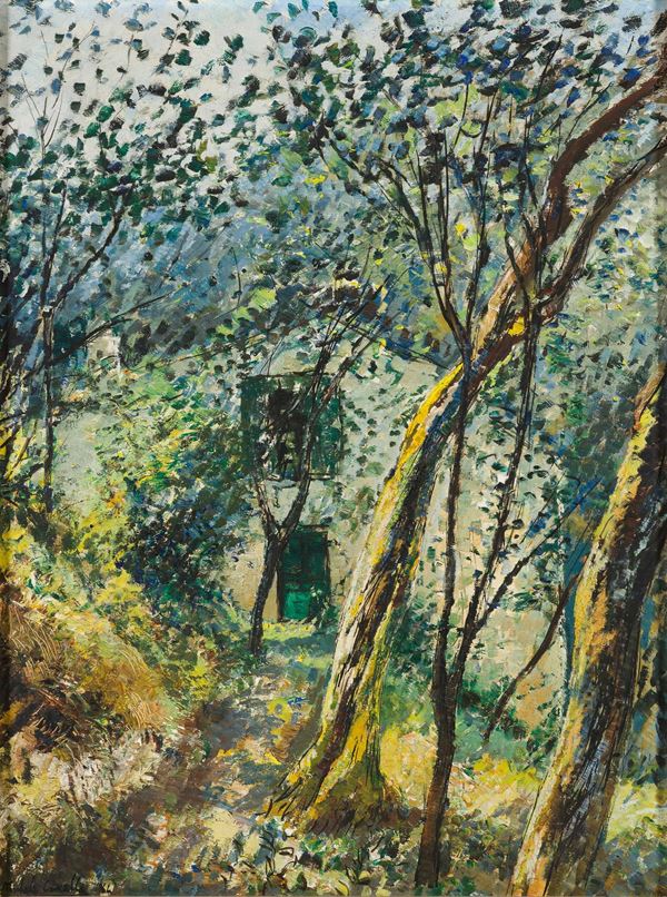 Lo studio del pittore a Portofino