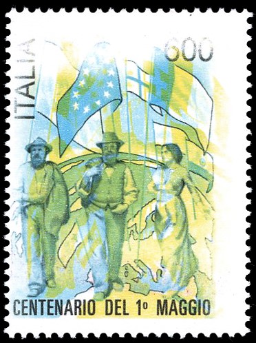 Repubblica Italiana 1990 - 600 Lire i Maggio Giallo, Francobollo Naturale (bolaffi 2051c € 1.900)