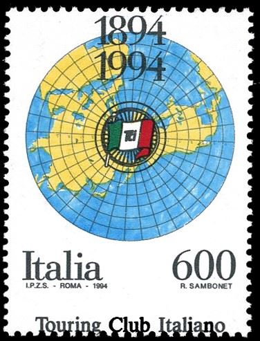 REPUBBLICA ITALIANA 1994 - 600 lire Touring