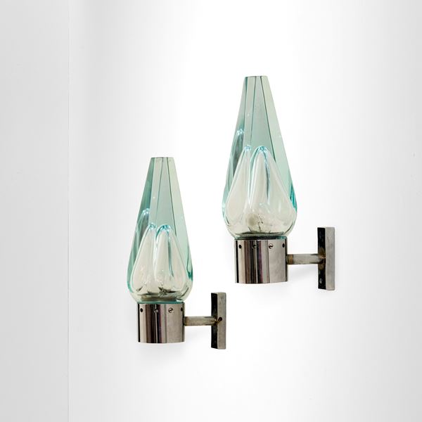 Seguso - Due lampade a parete