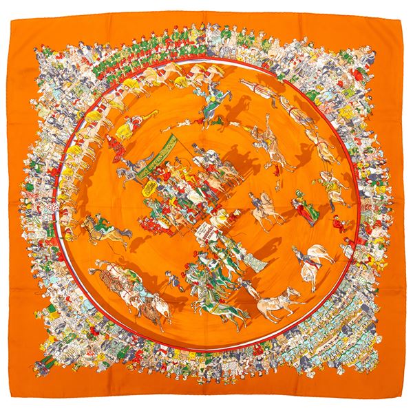 Hermès, Foulard "Cirque Molier"