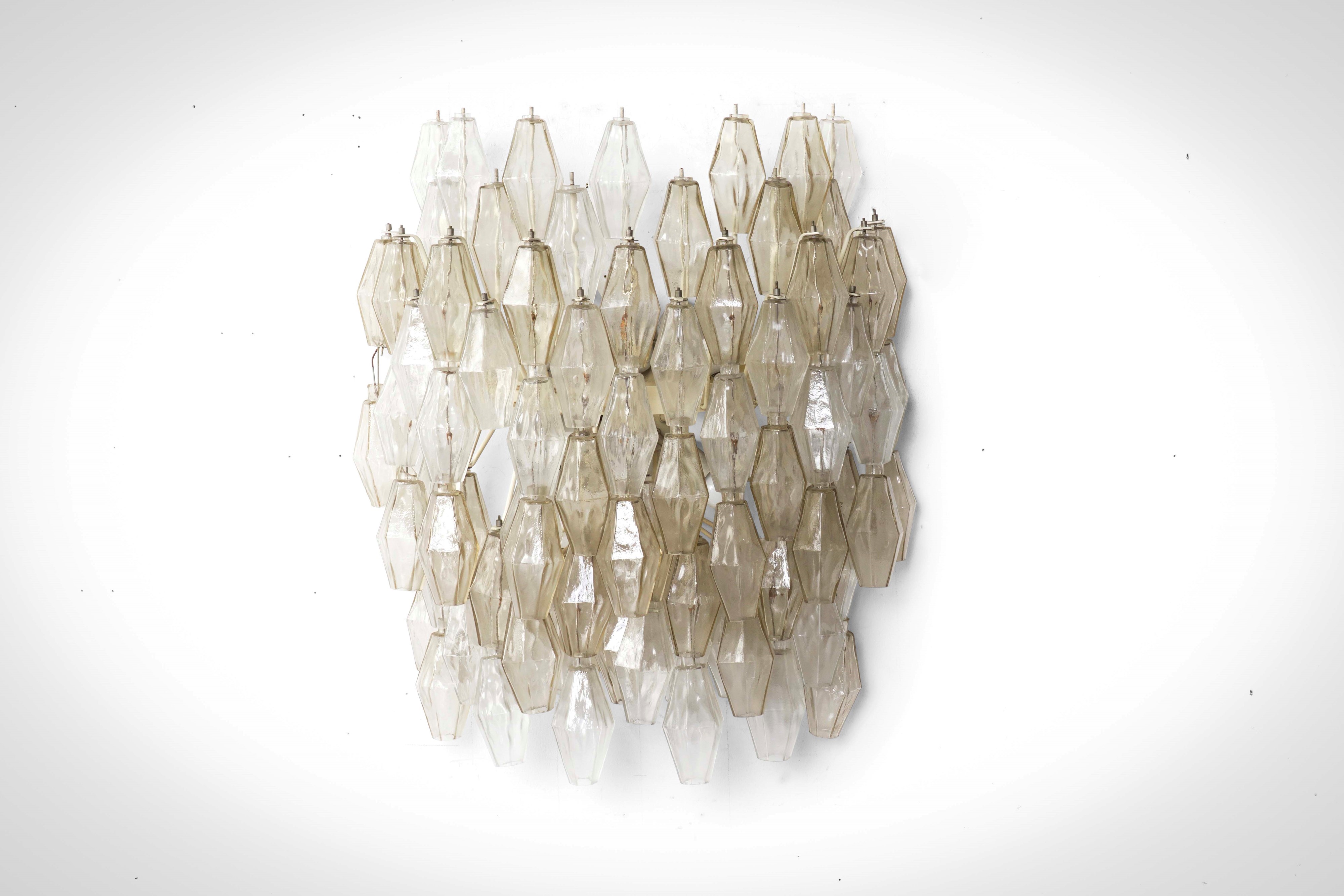 Venini - Lampada a parete in vetro di Murano, 1960 ca.