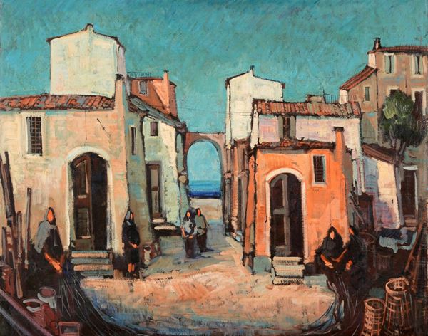 Gianpietro Maggi - Gargano, case di pescatori