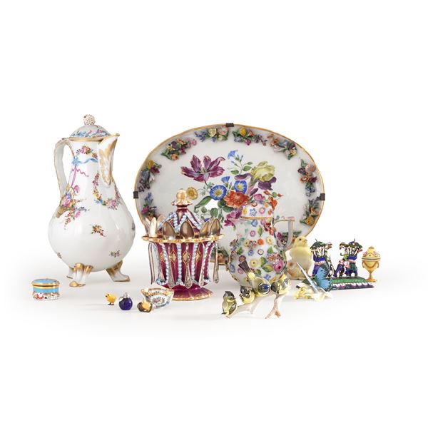 Insieme di oggetti, XIX e XX secolo.