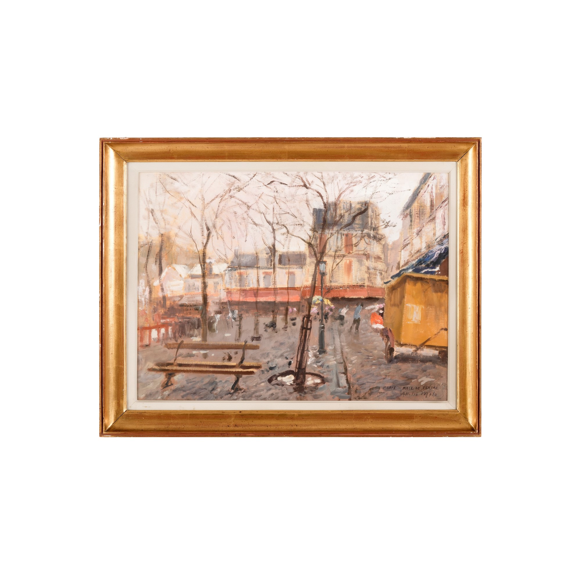 Attilio Melo - Parigi, Place De la Tertre