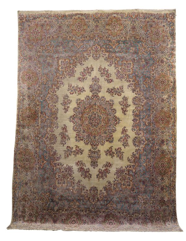 Tappeto Kirman, Persia metà XX secolo