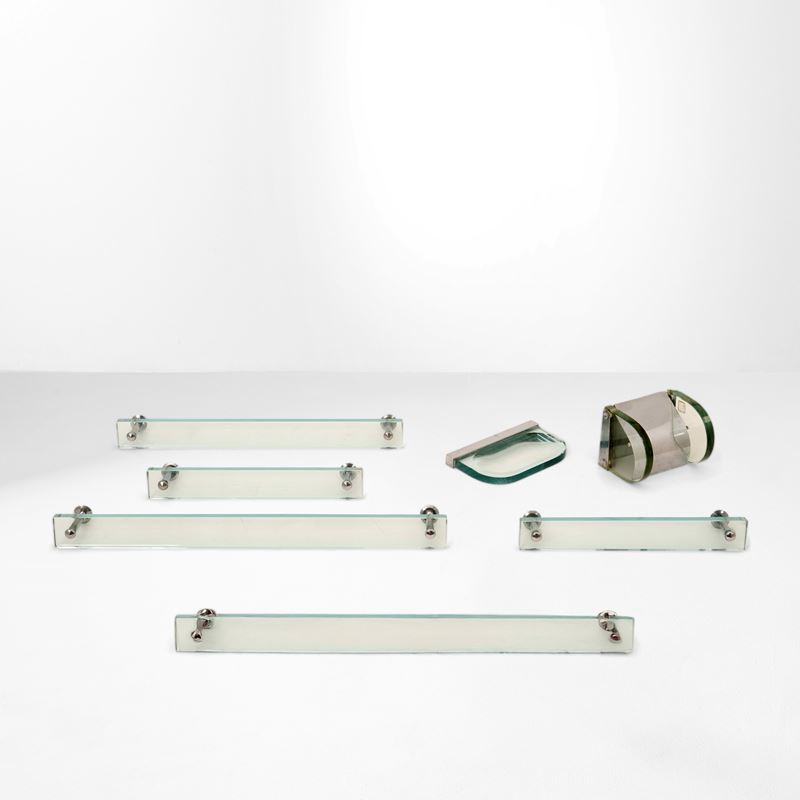 Fontana Arte : Set da bagno  - Auction Design Lab - Cambi Casa d'Aste