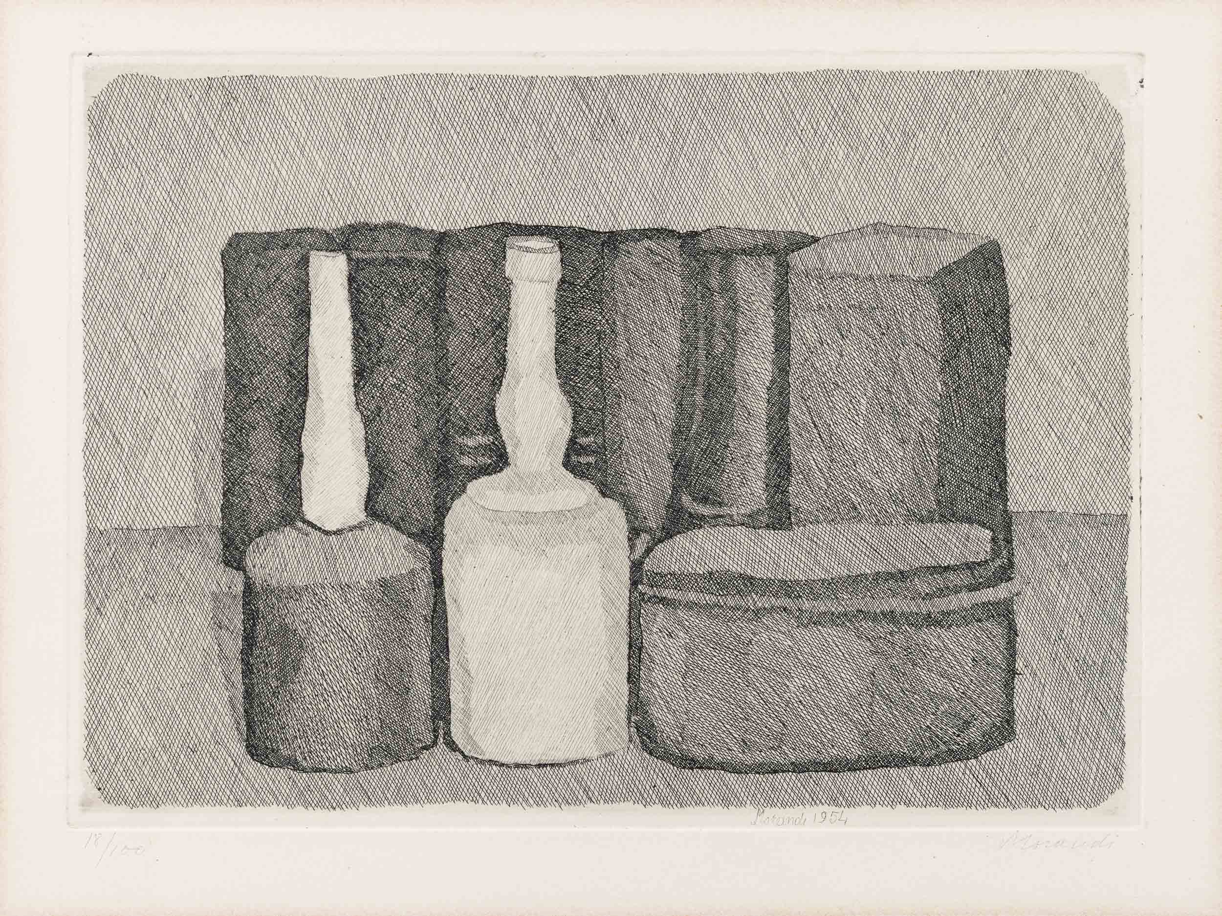 Giorgio Morandi - Natura Morta con Nove Oggetti