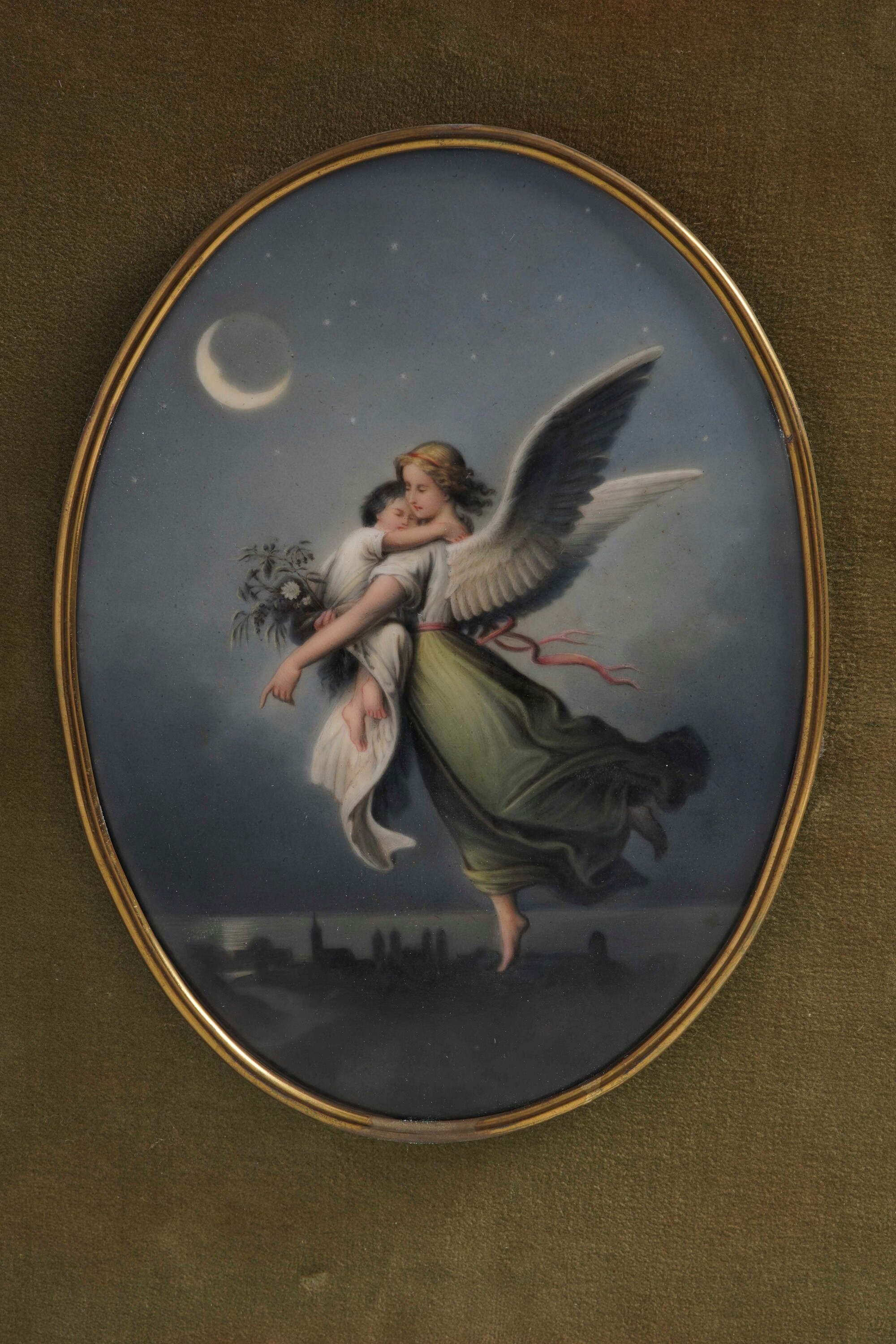 Placca con allegoria della notte. Probabilmente Germania, XIX-XX secolo.