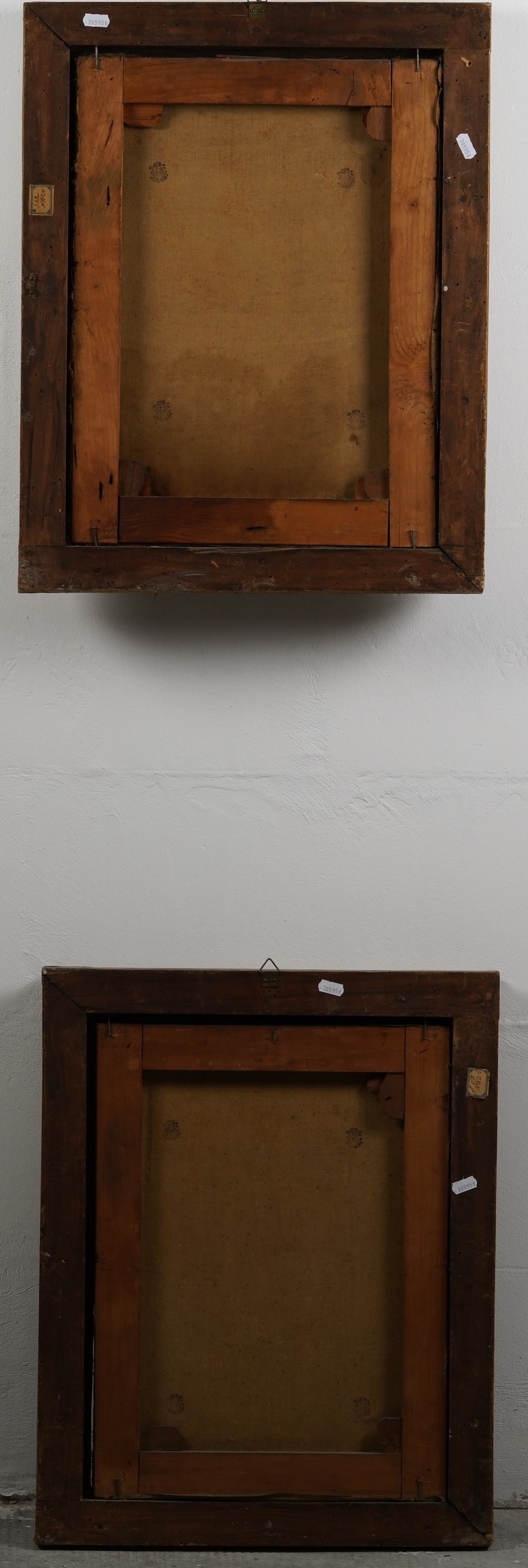 Scuola del XVII-XVIII secolo Figure di baccanti