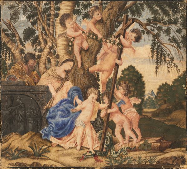 Scuola del XVIII secolo Allegoria della Rinascita