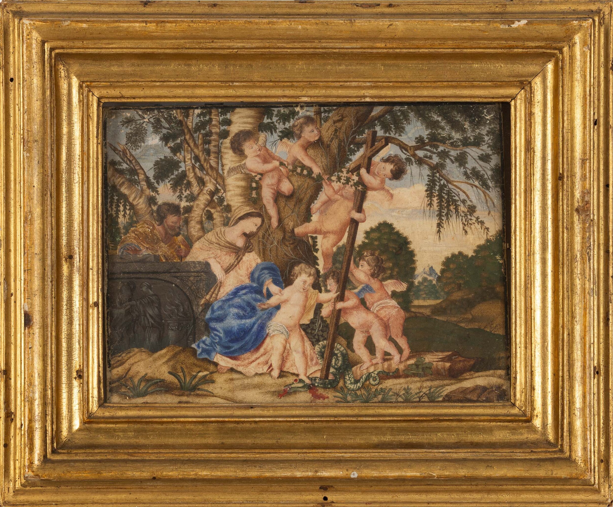 Scuola del XVIII Secolo Allegoria della Rinascita