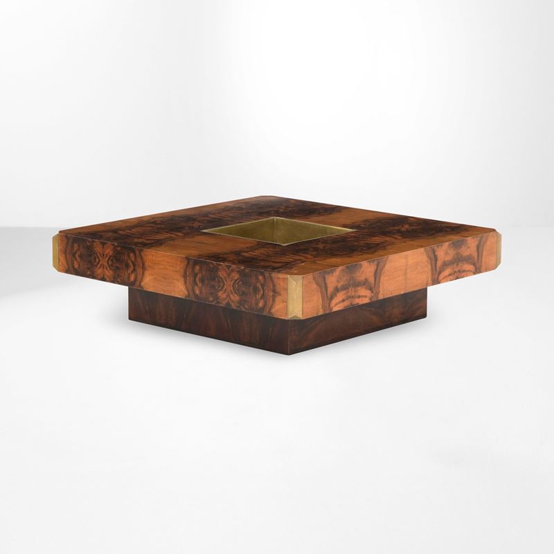 Willy Rizzo : Tavolo basso mod. Alveo  - Asta Design - Cambi Casa d'Aste
