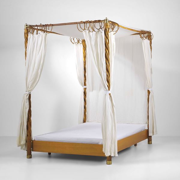 Gabriella Crespi - Canopy bed.