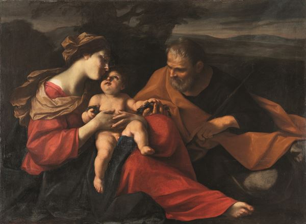 Riposo durante la fuga in Egitto