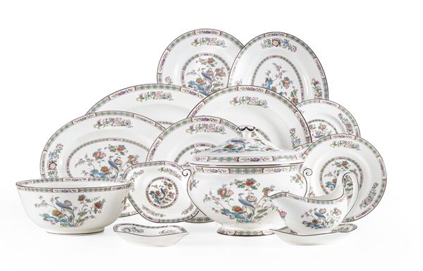 Servizio da tavola “Kutani Crane” Inghilterra, Wedgwood, 1971-1998  