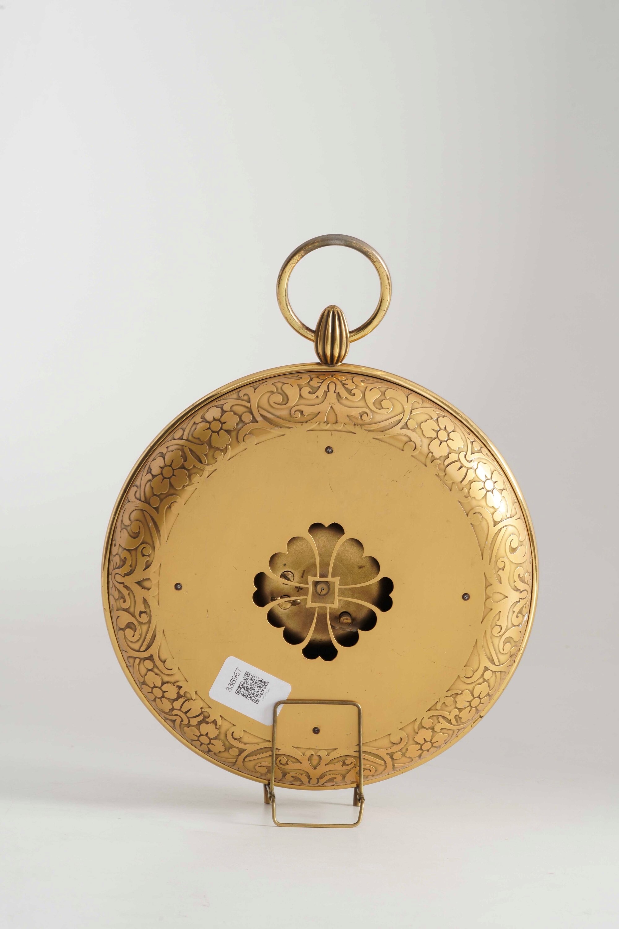 Orologio da Carrozza in Metallo Dorato
