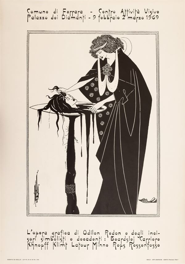 L'opera grafica di Odilon Redon e dei simbolisti e decadenti.