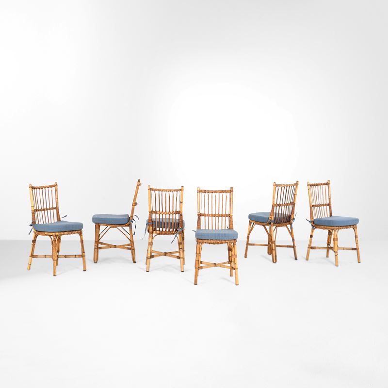 Sei sedie  - Auction Design Lab - Cambi Casa d'Aste