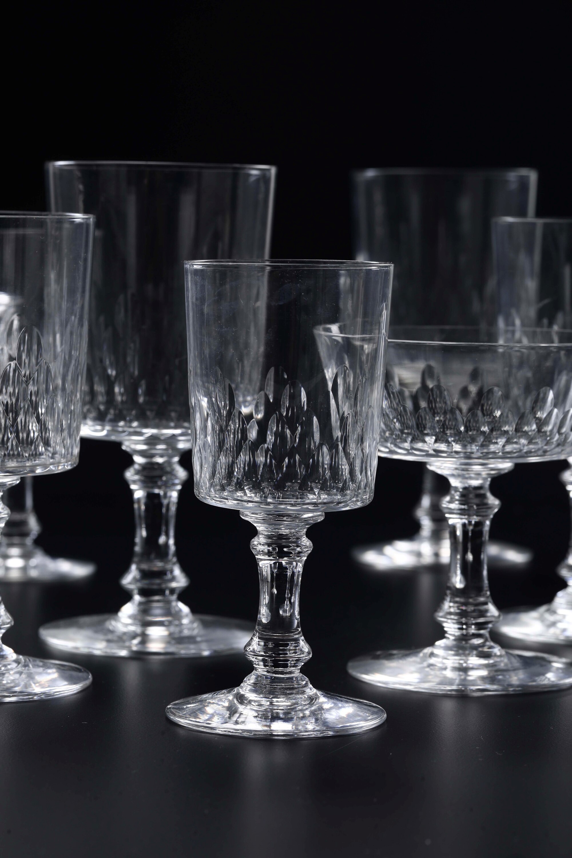Servizio di Calici “champigny” Francia, Manifattura Baccarat, Anni ’20-’30 del XX Secolo