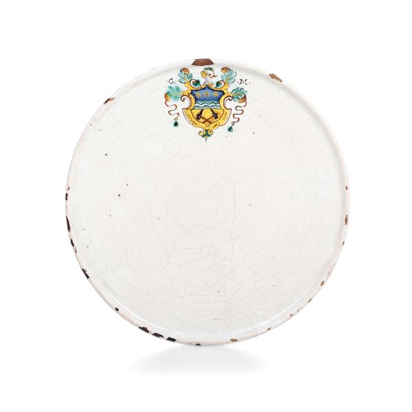 Alzata Deruta, XVII secolo 