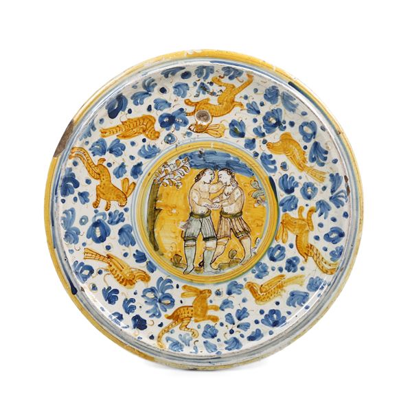 Alzata Deruta, sec. XVIII    