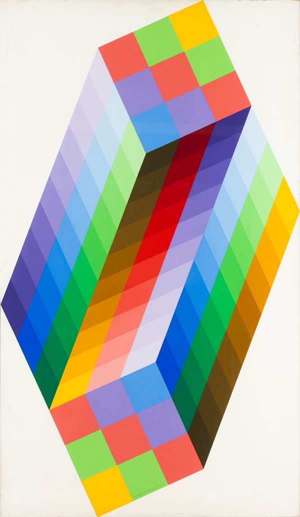 Victor Vasarely - Torony-mc