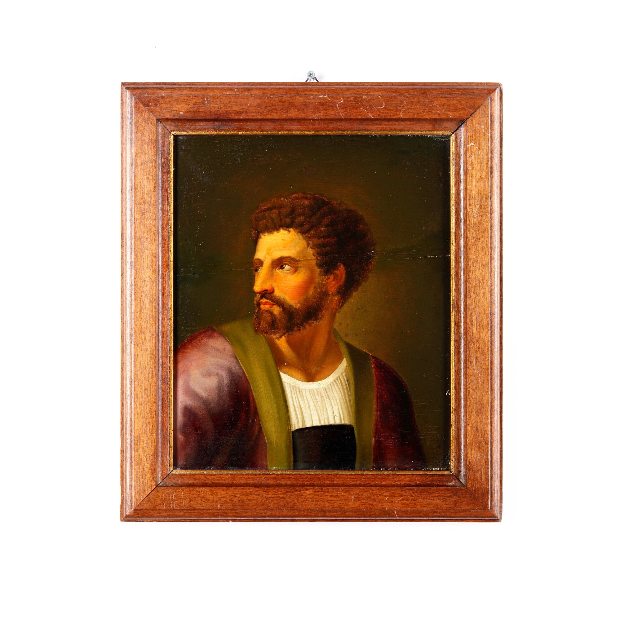 Scuola del XIX Secolo Ritratto Virile