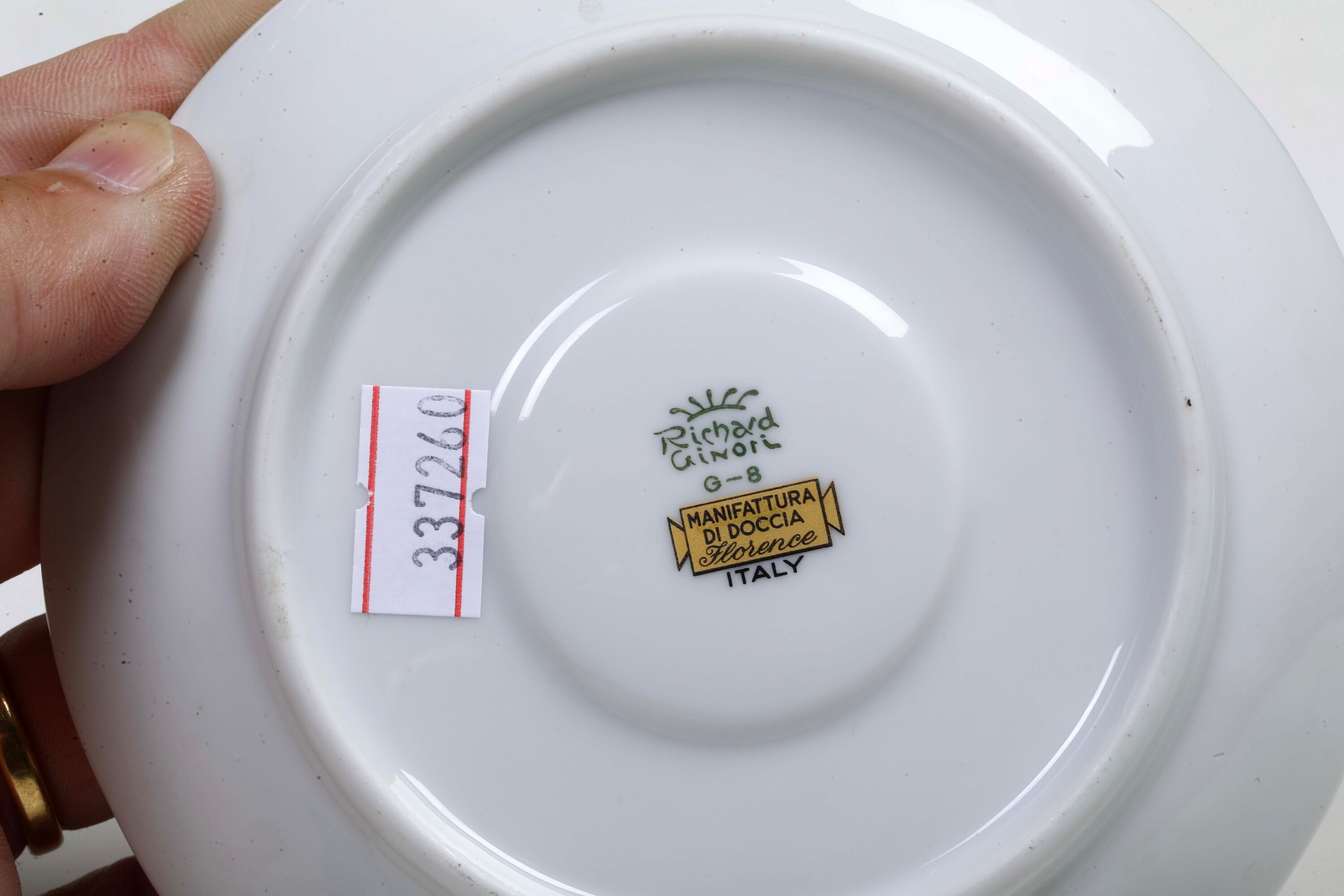 Servizio da Tavola “taormina” Doccia, Manifattura Richard Ginori, Seconda Metà XX Secolo