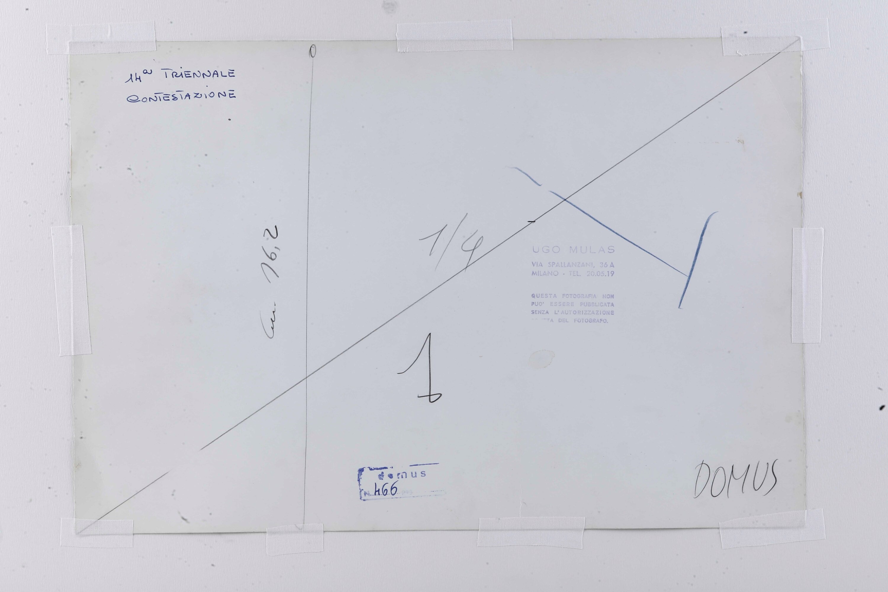 Ugo Mulas - Senza Titolo (contestazione 14° Triennale)
