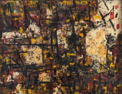 Dance of the Warriors, olio su tela