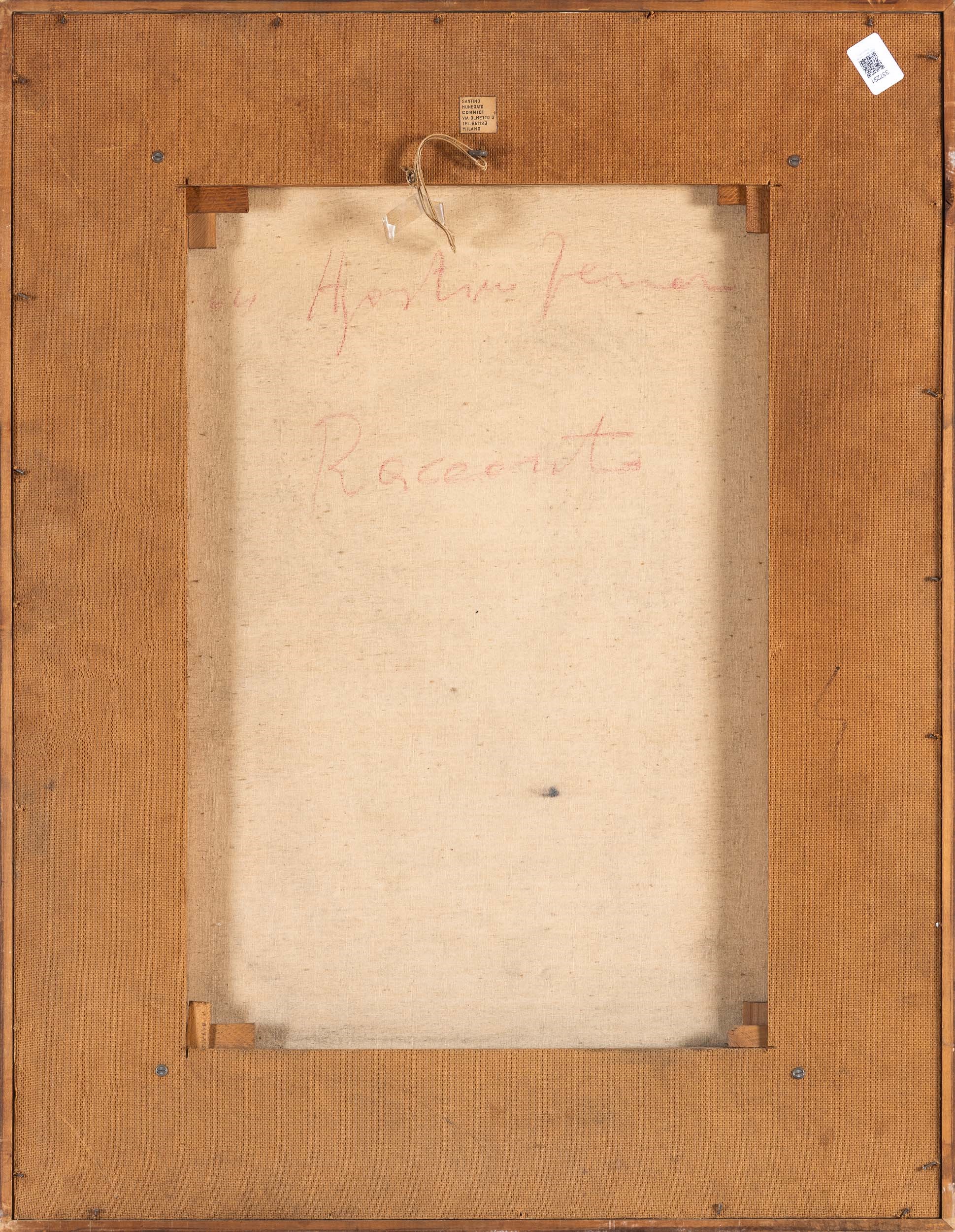 Agostino Ferrari - Racconto - olio su tela