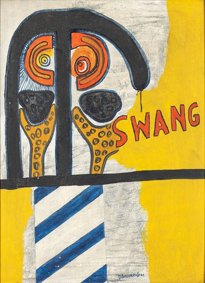 Swang, olio su tela, 1962