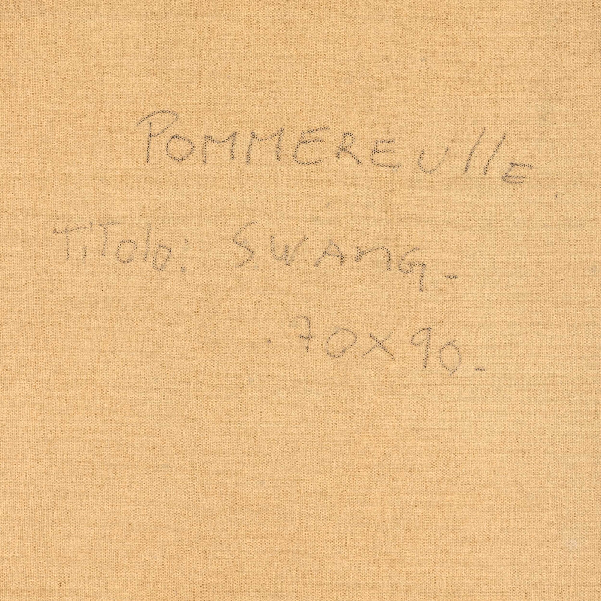 Daniel Pommereulle - Swang, olio su tela, 1962