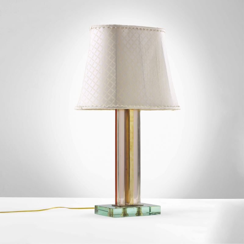 Pietro Chiesa : Lampada da tavolo.  - Asta Fine Design - Cambi Casa d'Aste