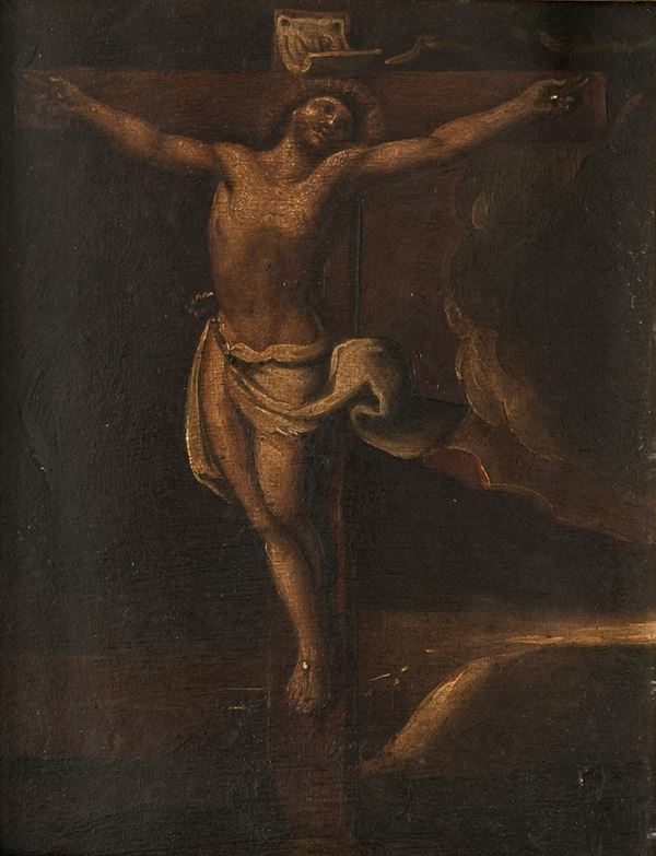 Scuola del XVIII secolo Crocifissione